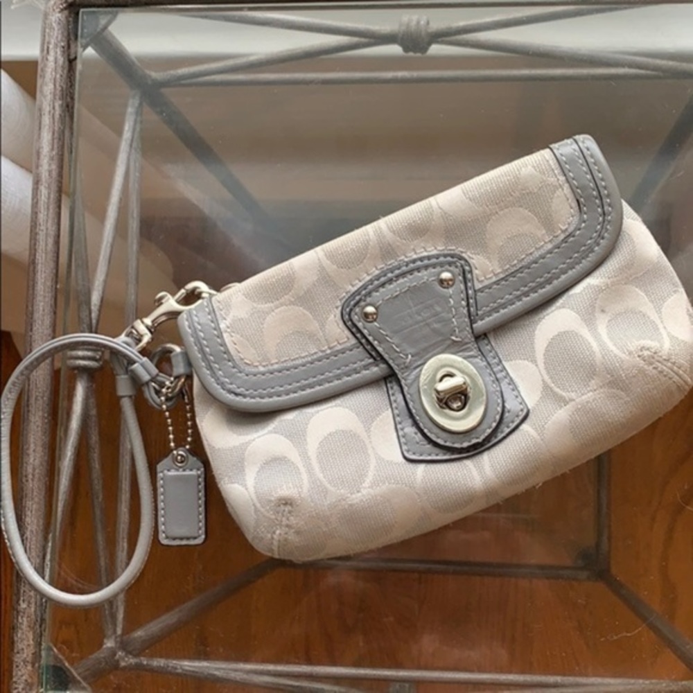 Authentic Coach Wristlet